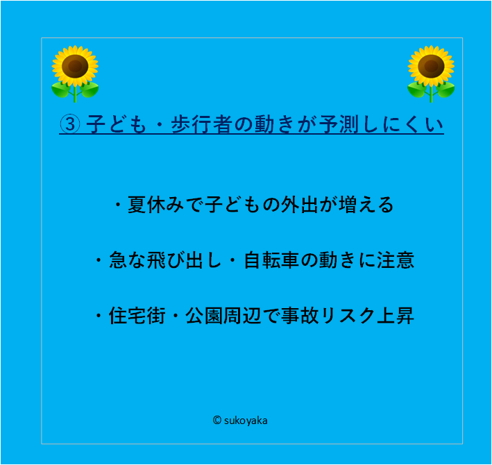 夏に交通事故が増える理由の写真04