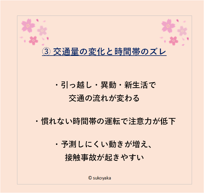 春に交通事故が増える理由の写真04
