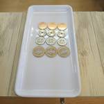 お会計の様子（現金）