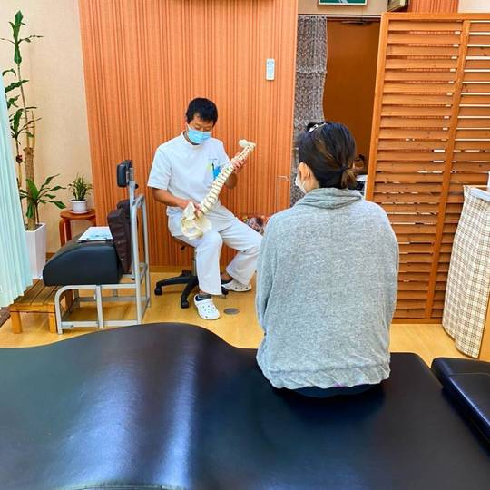 説明の様子の写真