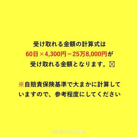 交通事故慰謝料計算方法の写真05